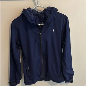 Navy Blue Ralph Lauren rain Jacket kids size xl - Picture 1 of 5