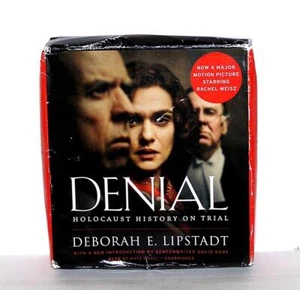 BOOK/AUDIOBOOK CD Deborah Lipstadt WWII History Jewish Holocaust DENIAL - Picture 1 of 1