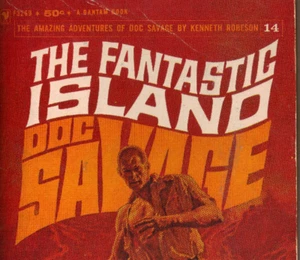 Doc Savage Erstdruck Die fantastische Insel Taschenbuch Taschenbuch Bantam Robeson - Bild 1 von 4