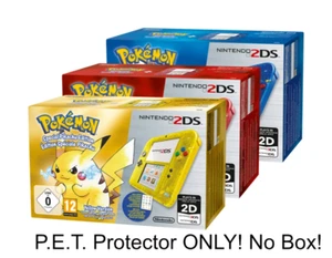 P.E.T. Plastic Box Protector / Display Case for Nintendo 2DS Console Box - Picture 1 of 4