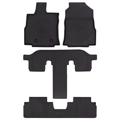 Alfombrillas negras para todo clima Subaru Ascent 2019-2025 nuevas J501SXC030 3 filas Foto 1 de 4
