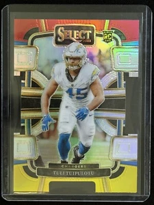 Tuli Tuipulotu (RC) - 2023 Select Concourse Level Red/Yellow Die-Cut Prizm #53 - Picture 1 of 2