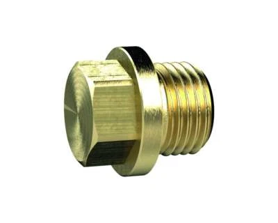 RIEGLER Verschlussschraube mit Außensechskant und Bund