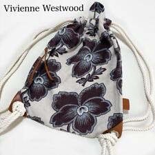 Vivienne Westwood Dancing Flower Bagpack Hemp Linen Rope