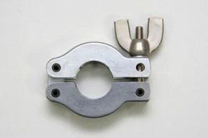 ISO-KF DN10/16 Alu Spannring mit Flügelmutter für Vakuum - Bild 1 von 2