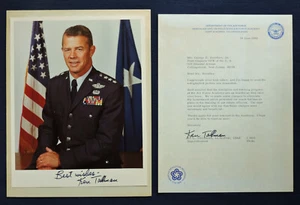 Autographed 8x10 Photo, Lt. General Ken L. Tallman, USAF Academy Superintendent  - Picture 1 of 5
