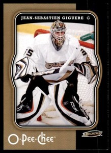 Jean-Sebastien Giguere 2007-08 O-Pee-Chee #1 Anaheim Ducks