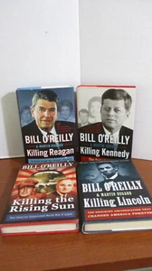 BILL O'REILLY & MARTIN DUGARD~Set of 4 KILLING SERIES Hardcover w/ DJ books - Foto 1 di 4