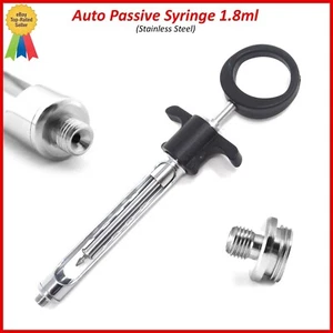 Dental Anesthetic Self Aspirating Syringe 1.8ml Auto Passive Syringe Black - Picture 1 of 2