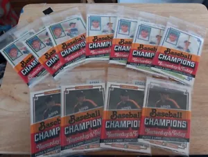 11 1984 Donruss Baseball Champions Ryan Ruth Williams Unopened Sealed Packs Rare - Picture 1 of 11