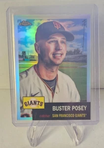 2022 Topps cromo platino aniversario #155 refractor Buster Posey - Imagen 1 de 2