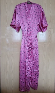Morgenmantel Neglige Avance Gr. 44/46 rosa/flieder wie neu - Bild 1 von 3