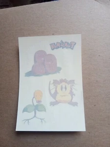2000 Merlin Pokemon Tattoos 7/20 Dugtrio, Bellsprout & Raticate - Bild 1 von 3