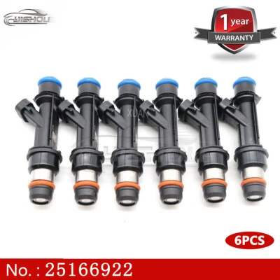 25166922 Inyector de combustible para Isuzu Rodeo Honda Passport Acura 3.2 3.5 V6 Foto 1 de 4