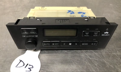 Lexus ES300 1997 1998 1999 calefacción aire acondicionado temperatura climatización climatización Foto 1 de 4