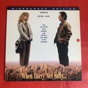 WHEN HARRY MET SALLY LASERDISC NTSC THX WIDESCREEN Iconic Romcom Romantic Comedy - Picture 1 of 3