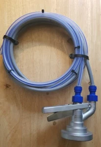 G TYP FASSKUPPLUNG FASSBESCHLAG mit JG Fittings GAS & BIERROHR - grundig - Bild 1 von 3