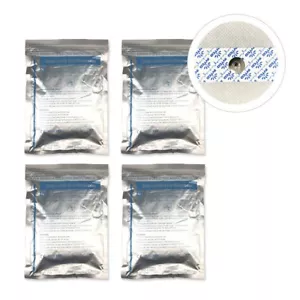 4 Sacchetti Elettrodo ECG Monouso per Adulti, Gel Solido Panno Tondo φ55mm 50pz/sacchetto - Foto 1 di 4