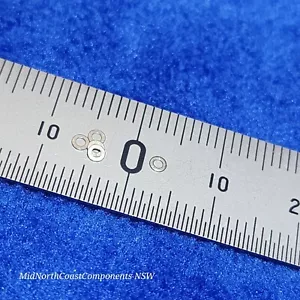 M1.3 x 2.1mm x 0.2mm Tiny Micro Stainless Steel Washers M1.3 Suit M1.2 Screw 304 - Foto 1 di 5