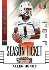 Allen Hurns 5 2015 Contenders Draft Picks Miami Hurricanes