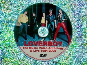 LOVERBOY Music Video Anthology & Live Performances 1981-2005 DVD 1 Hour 20 Mins - Picture 1 of 5