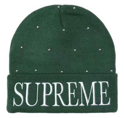 GORRO SUPREMO TACHONADO FW18BN24 VERDE ~NUEVO~ Foto 1 de 4