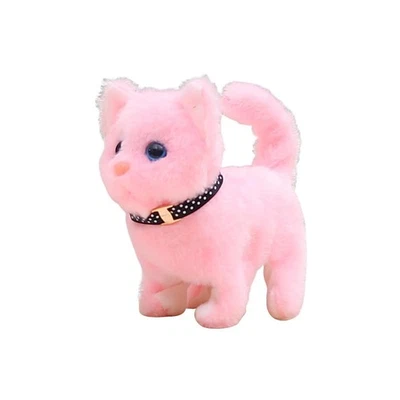 Electric Cat Figurine Lovely Plush Toy for Kids Toddler Toy Bedtime Friend - Image 1 of 4
