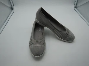Gabor - Damen Halbschuh Ballerina Leder schwarz Gr. 38,5 - Bild 1 von 3