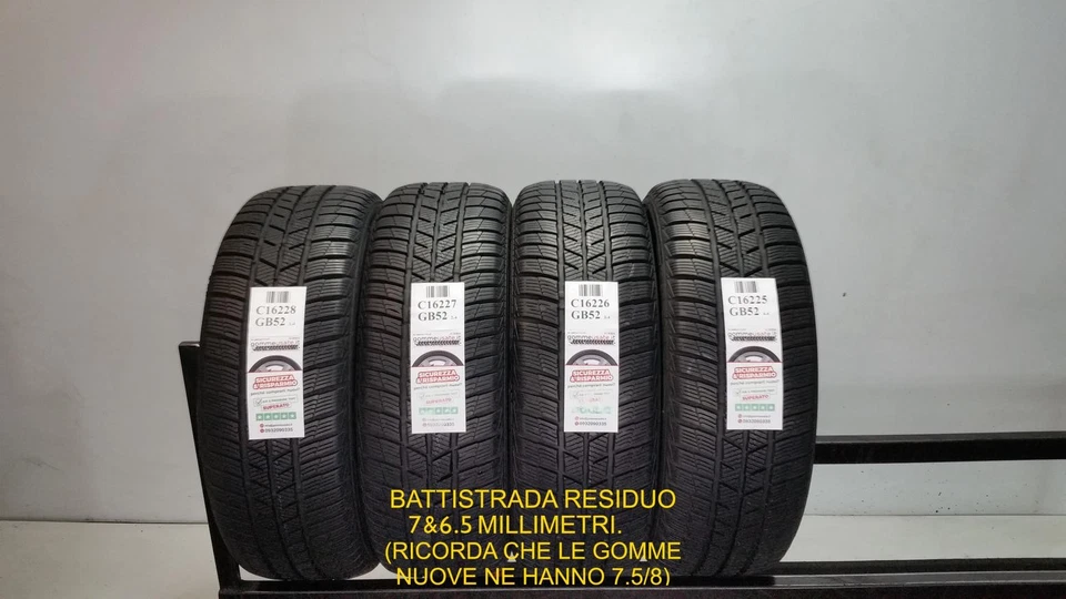 GOMME USATE  TERMICHE 205/55R16 94H BARUM POLARIS 5 PNEUMATICI C16228 - Immagine 1 di 1