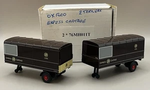 Oxford Diecast 2x 1:76 Box Trailers - GWR 76MH011T Mechanical Horse - Picture 1 of 1