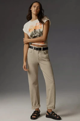 Citizens Of Humanity Womens Dahlia High Rise Bow Leg Jeans Size 25 Designer - Image 1 of 4