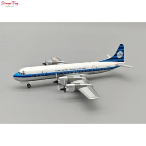 IN FLIGHT 188KL0224 1/200 KLM ROYAL DUTCH AIRLINES LOCKHEED L-188C PH-LLC STAND - Picture 1 of 1