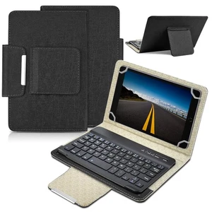 Universal 7.0 inch Android Tablet Case with Keyboard, Removable Wireless Blue... - Picture 1 of 7