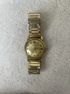Orologio da polso uomo vintage Helbros santuari massonici simboli testato funzionante - Foto 1 di 6
