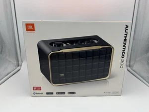 Altavoz WiFi JBL Authentics 200 negro - nuevo y embalaje original - Imagen 1 de 2