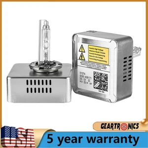 2PCS D5S Xenon Headlight HID Bulb For Chevy Silverado GM Sierra 1500 2016 2017 - Picture 1 of 13