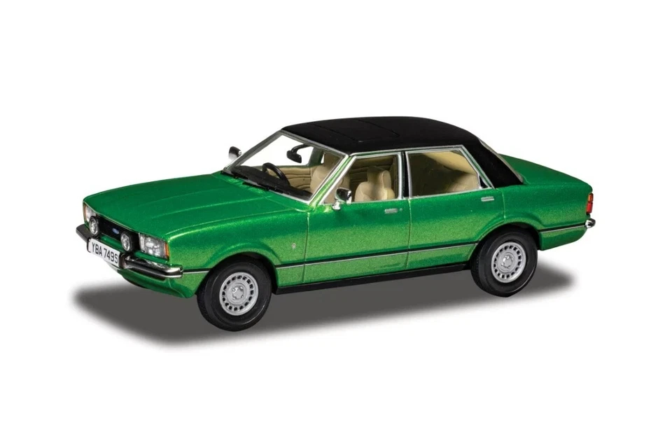 Corgi Vanguard VA11918 Ford Cortina Mk4 2.3 Ghia Regency Green 1:43 DIECAST