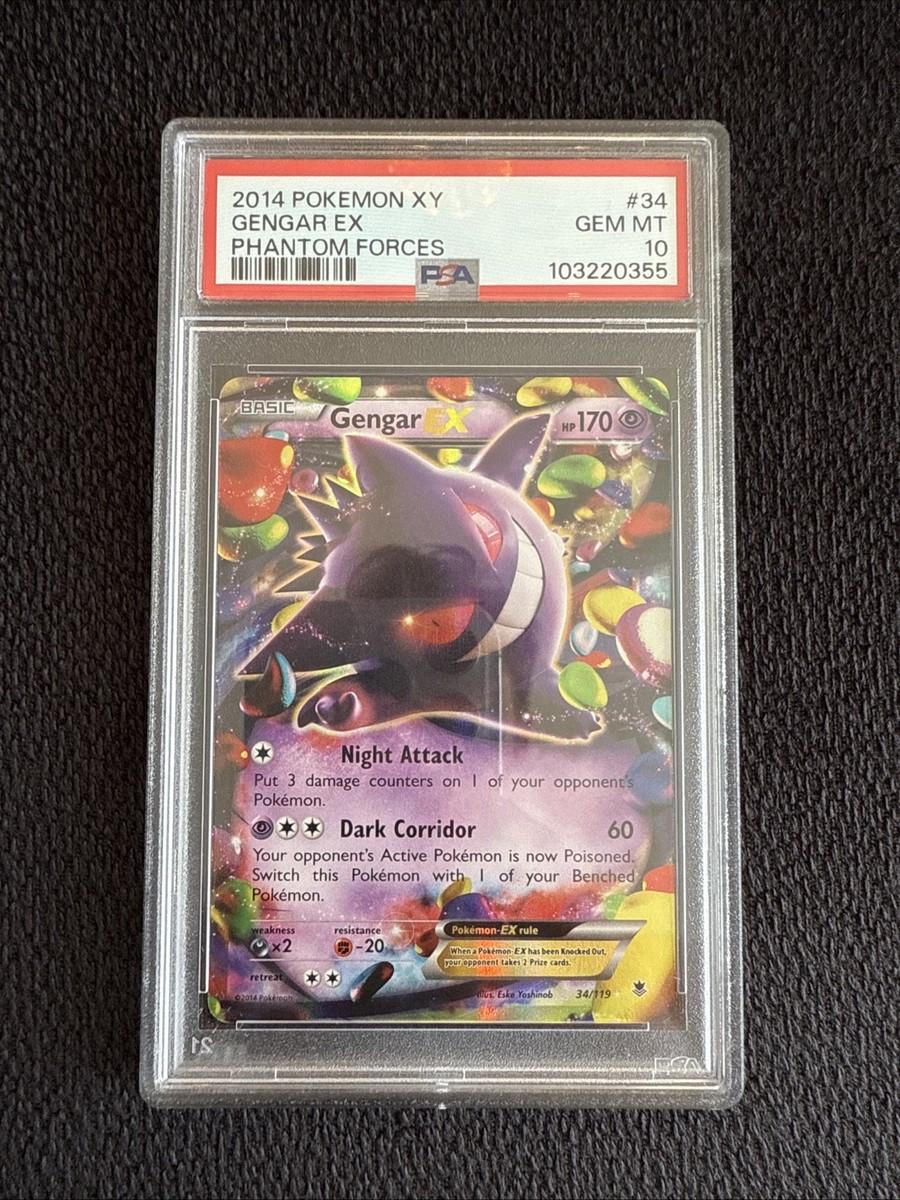 ポケモンカードゲーム Gengar EX XY PSA10 ポケモンカードゲーム Gengar EX XY PSA10 Gengar Ex Xy 1St