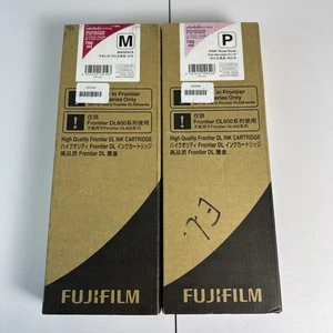 Fujifilm Ink Cartridge 2 Pack - Pink And Magenta Color Vividia D-Photo EXP 2027 - Picture 1 of 16