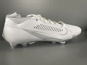 Nike Vapor Edge Pro 360 Football Cleats Mens Size 16 White Silver Low Molded - Picture 1 of 11
