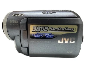 World First Hard Drive Video Camera Camcorder JVC GZ-MG30E Handycam 25x Optical - Picture 1 of 7