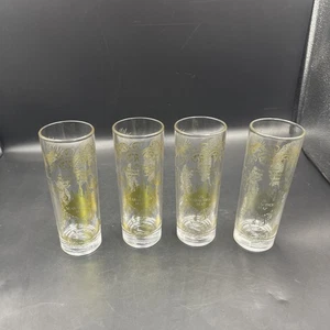 Harry Potter Marauder's Map 8-Oz Highball Glasses | Set of 4 - Picture 1 of 6
