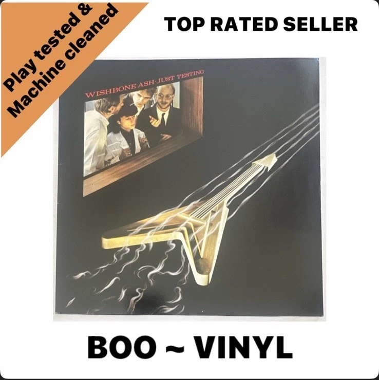 Wishbone Ash Just Testing LP Album Vinyl Record  German Issue VG+ / EX - Image 1 of 4