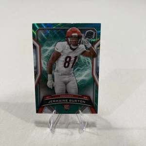Jermaine Burton Topps Teal Surge Resurgence numerato 65/149 - Foto 1 di 3