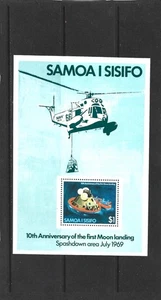 Samoa 1979 Moon Landing Anniversary Mini Sheet MNH - Bild 1 von 1