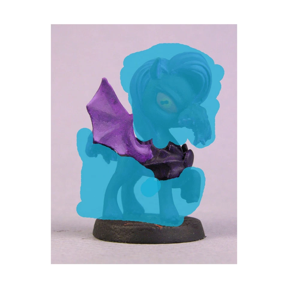 Paquete de alas de murciélago de pony Chibi Impact Scar casi nuevo Foto 1 de 1