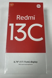 Redmi 13C 4G - 128GB - Unlocked Brand New & Sealed - Midnight black - FREE POST - Picture 1 of 12