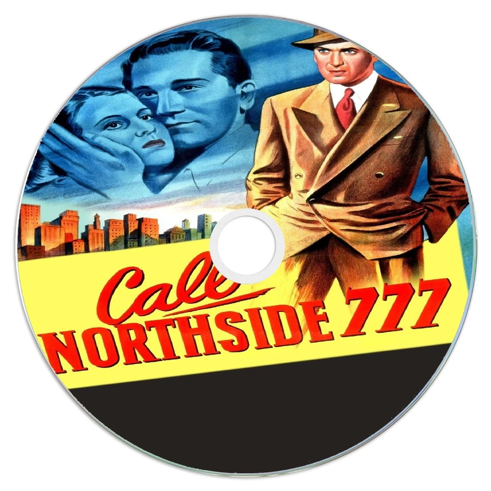 Call Northside 777 (1948) Public Domain Film Supplied On DVD Free UK Postage - Image 1 of 2