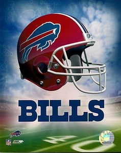 - Set of 4 BUFFALO BILLS 8" x 10" Photos - Jim Kelly - Thomas - Levy - Logo - Picture 1 of 4
