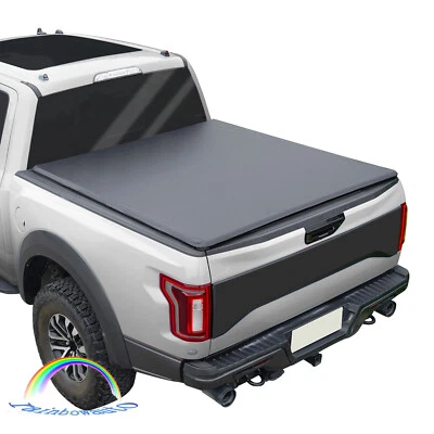 For Ford F150 2004-2014 Soft Tonneau Cover 4 FOLD 5.5 feet Truck Bed  - Image 1 of 4